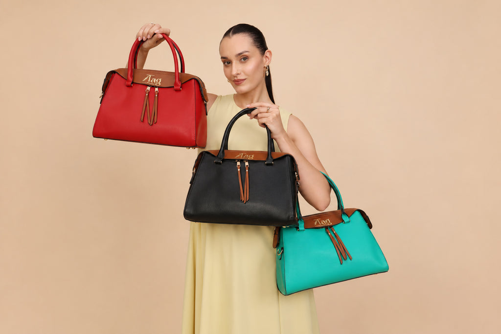 Women’s Satchel Handbag 2-Piece Set