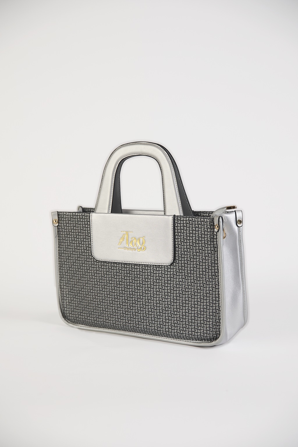 The City-Chic Mini Tote Bag  Gunmetal