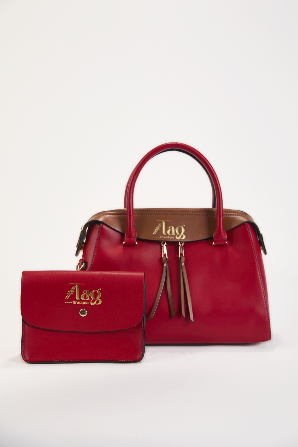 Women’s Satchel Handbag 2-Piece Set
