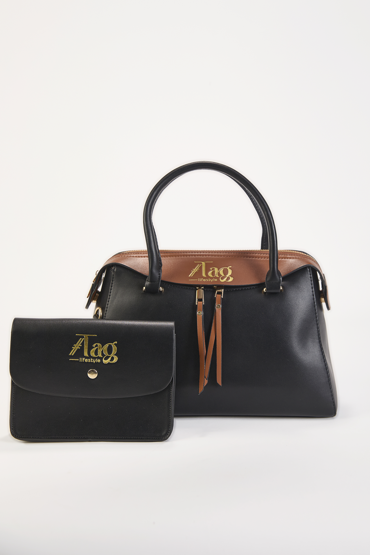 Women’s Satchel Handbag 2-Piece Set
