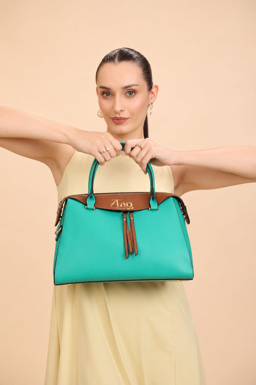 Women’s Satchel Handbag 2-Piece Set
