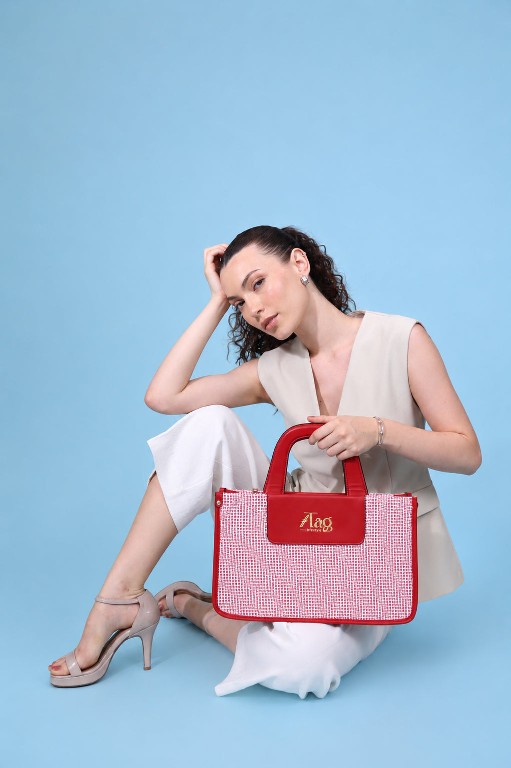 The City-Chic Mini Tote Bag Crimson
