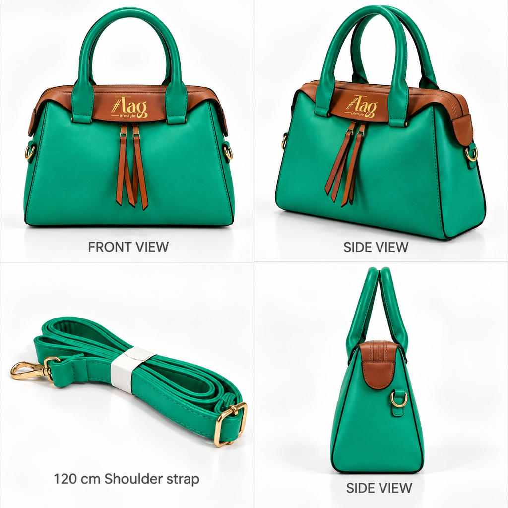 Women’s Satchel Handbag 2-Piece Set