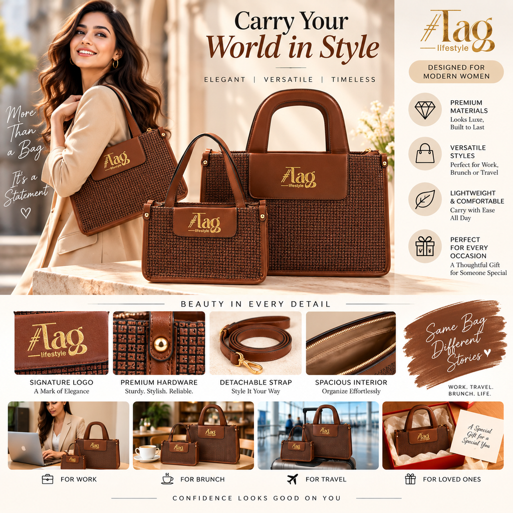 The City-Chic Mini Tote Bag Cognac