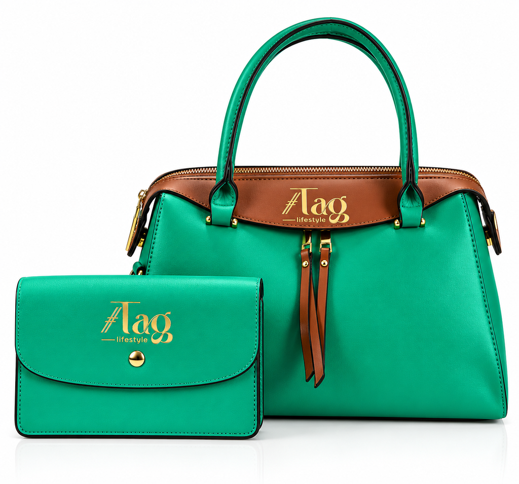 Women’s Satchel Handbag 2-Piece Set