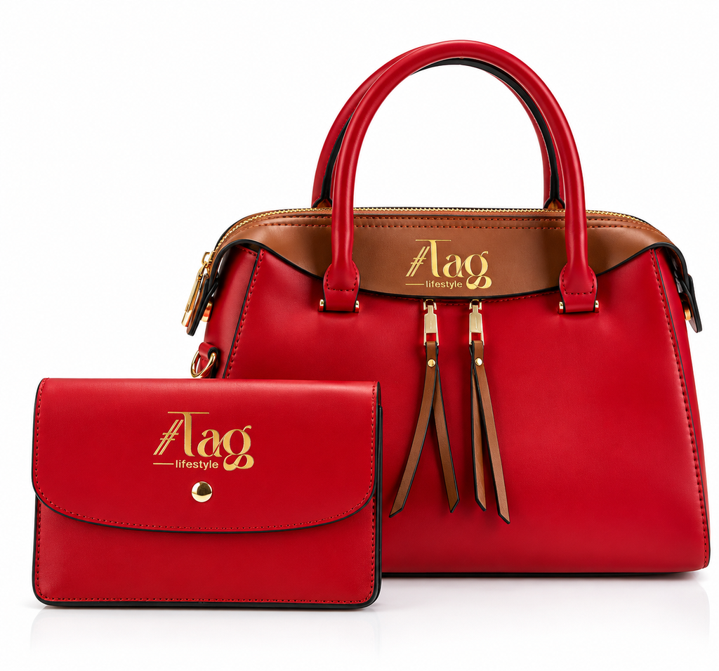 Women’s Satchel Handbag 2-Piece Set
