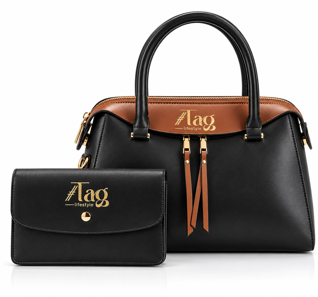 Women’s Satchel Handbag 2-Piece Set